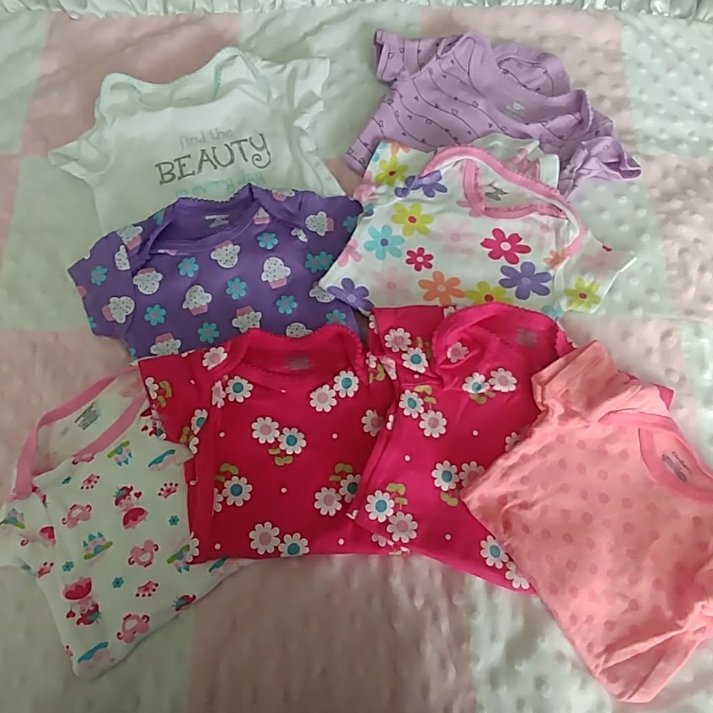 Lot of baby onesie